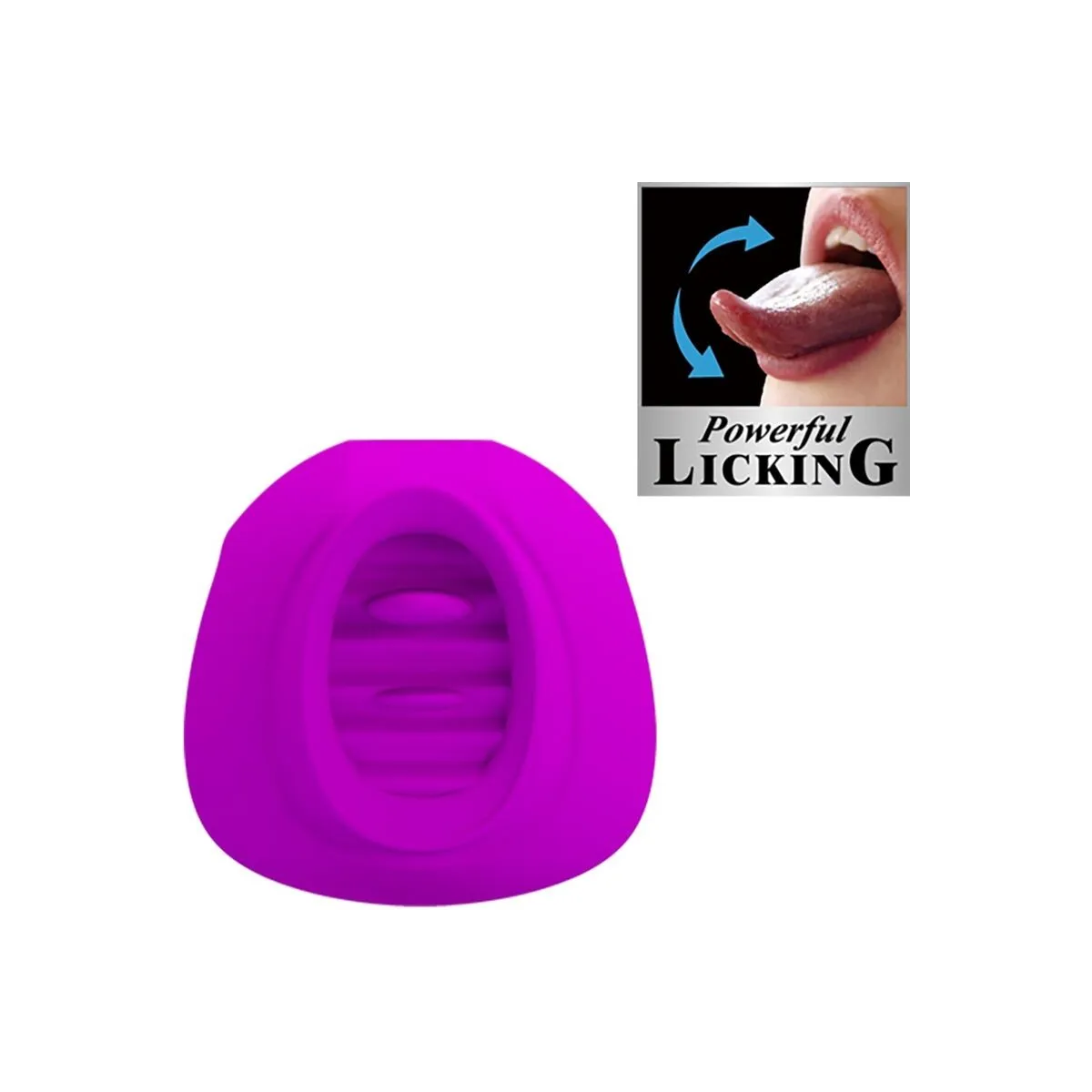 Estelle Zungen-Klitoris-Stimulator 12 Vibrationen Lila von Pretty Love | Fesselliebe.de