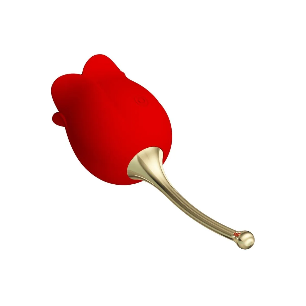 Rose Lover Rose Klitoris-Stimulator 12 Vibrationen Rot von Pretty Love | Fesselliebe.de