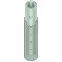 Naughty Kiss Wave Klitoris-Stimulator Aquamarin von Satisfyer Air Pulse | Fesselliebe.de