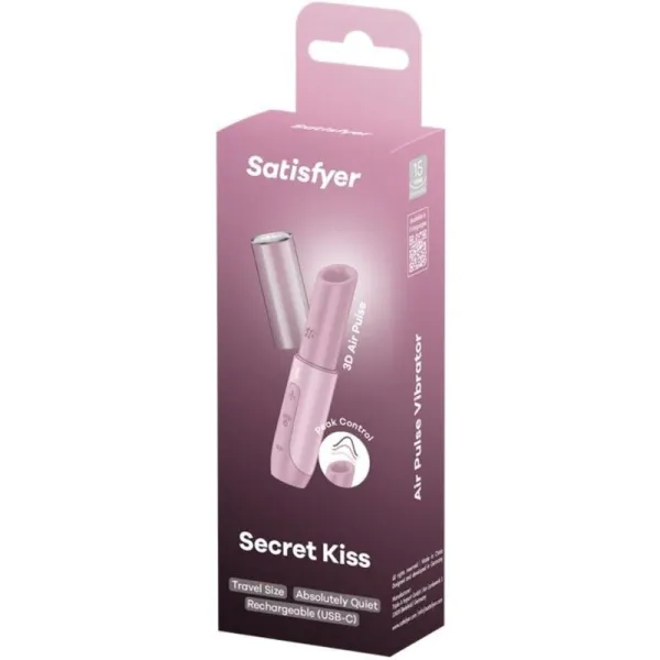 Secret Kiss Wave Klitoris-Stimulator Rosa von Satisfyer Air Pulse | Fesselliebe.de