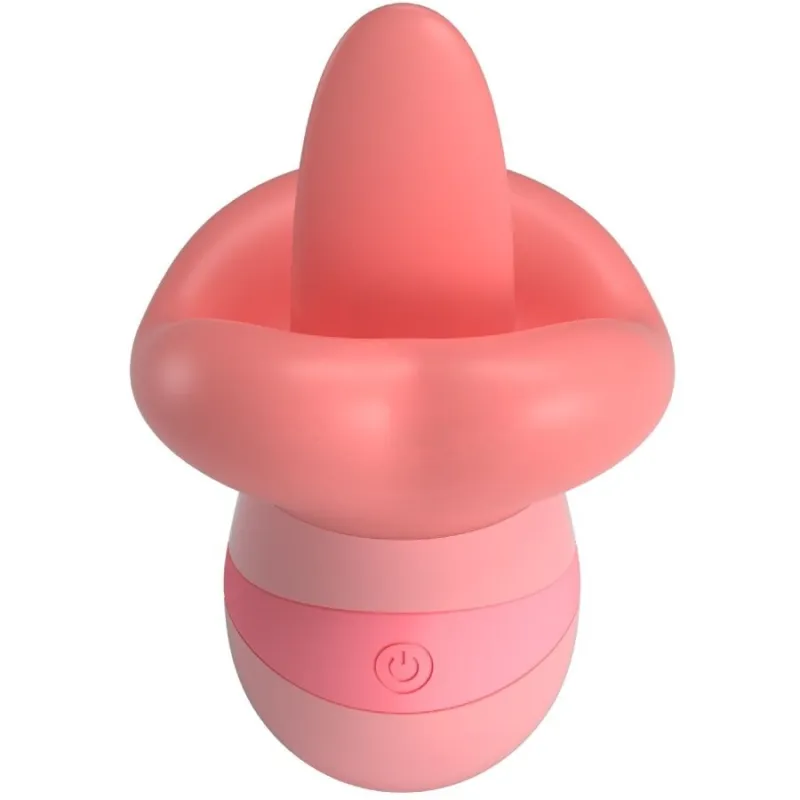 Kylee Zungen-Klitoris-Stimulator 10 Vibrationen Nude Pink von Pretty Love | Fesselliebe.de