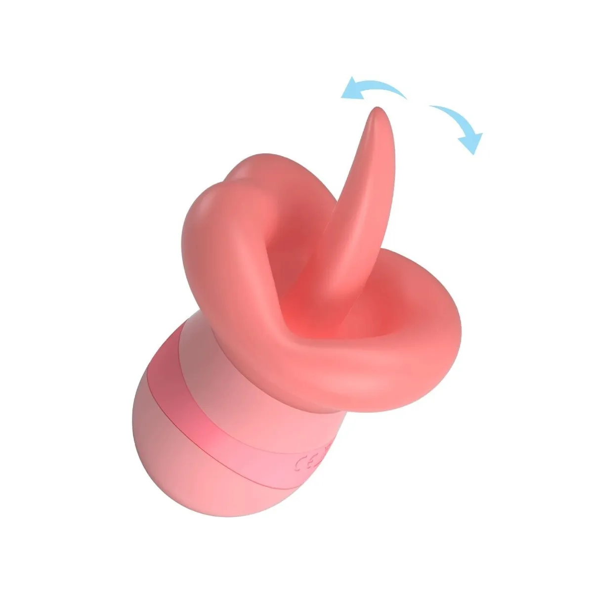 Kylee Zungen-Klitoris-Stimulator 10 Vibrationen Nude Pink von Pretty Love | Fesselliebe.de