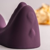 Ruby Glow Purple Sit-On Vibrator von Rocks-Off | Fesselliebe.de