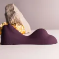 Ruby Glow Purple Sit-On Vibrator von Rocks-Off