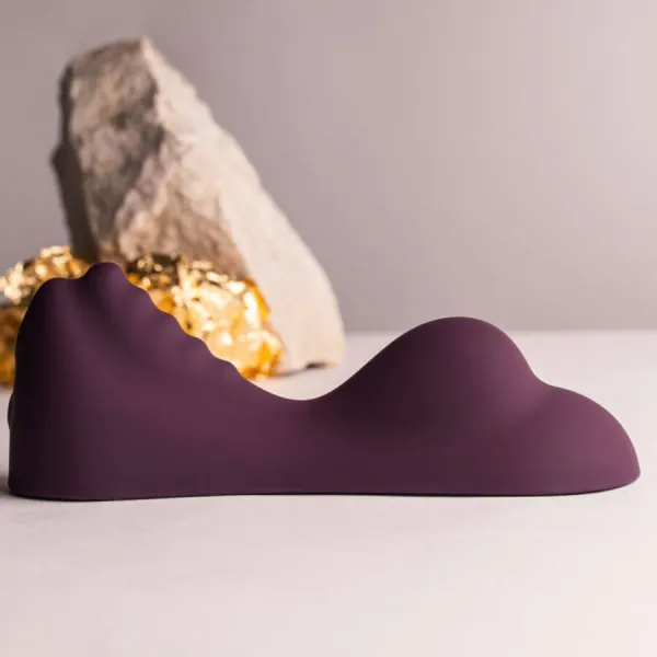 Ruby Glow Purple Sit-On Vibrator von Rocks-Off | Fesselliebe.de