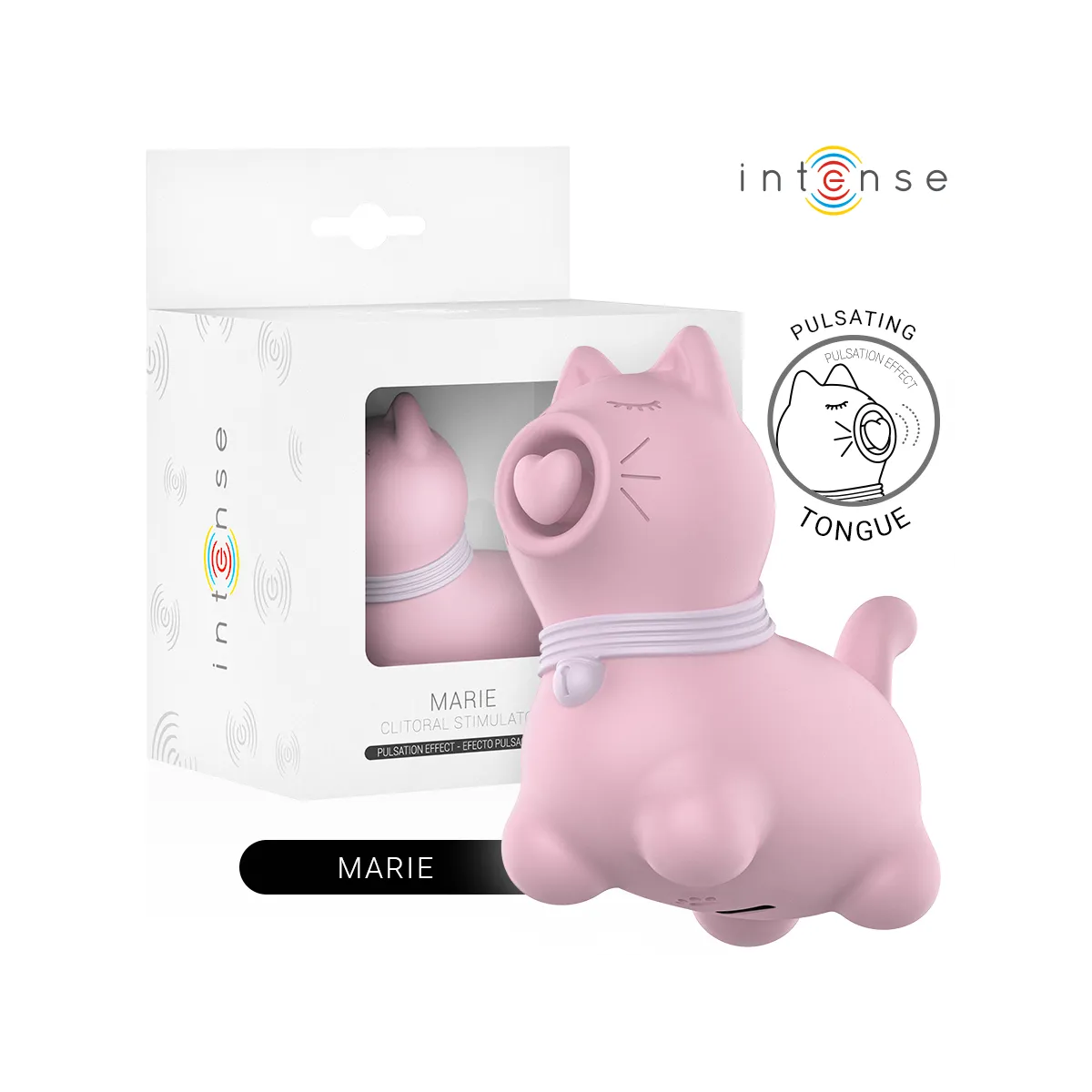 Marie Pink Pulsationseffekt Zungenstimulator von Intense Fun | Fesselliebe.de
