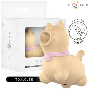 Toulouse Stimulator mit 360º Rotierender Zunge Gelb von Intense Fun | Fesselliebe.de