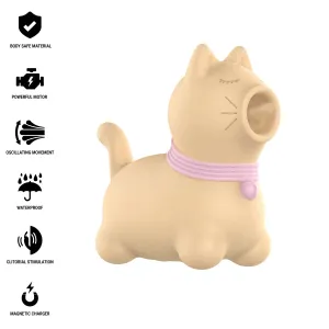 Toulouse Stimulator mit 360º Rotierender Zunge Gelb von Intense Fun