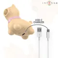 Toulouse Stimulator mit 360º Rotierender Zunge Gelb von Intense Fun