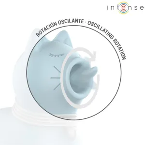 Duchess Stimulator mit Rotierender Zunge 360º Blau von Intense Fun