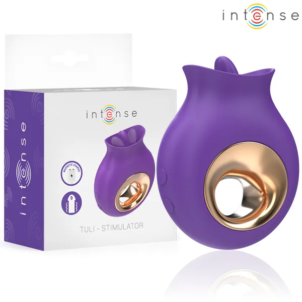 Tuli Klitorisstimulator 9 Vibrationen & 9 Oszillationen Lila von Intense Fun | Fesselliebe.de