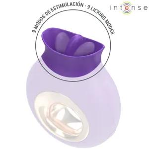Tuli Klitorisstimulator 9 Vibrationen & 9 Oszillationen Lila von Intense Fun