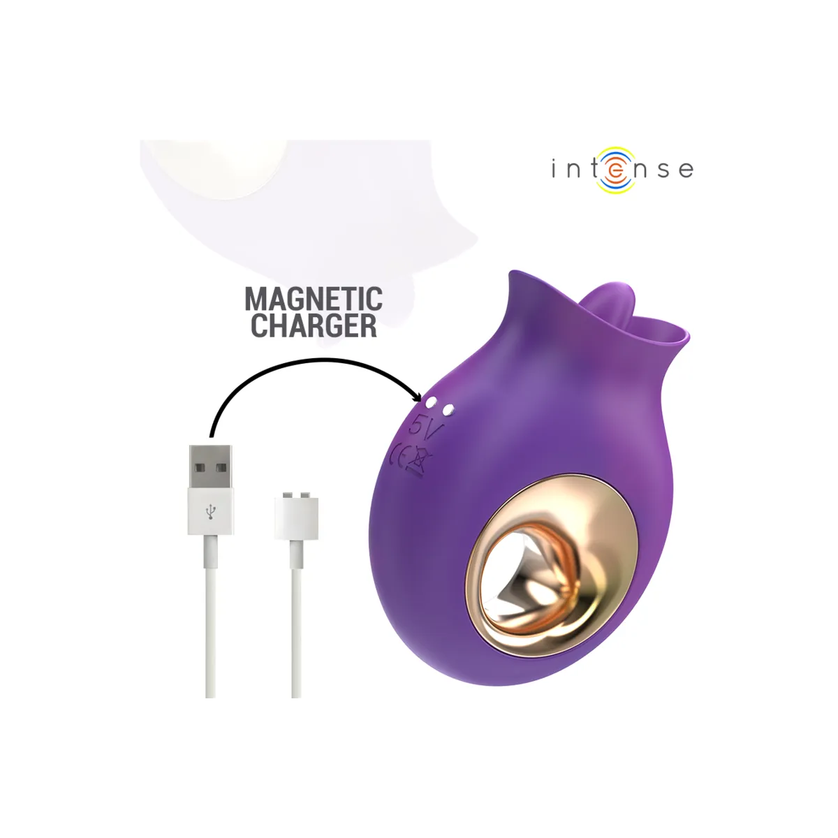 Tuli Klitorisstimulator 9 Vibrationen & 9 Oszillationen Lila von Intense Fun | Fesselliebe.de