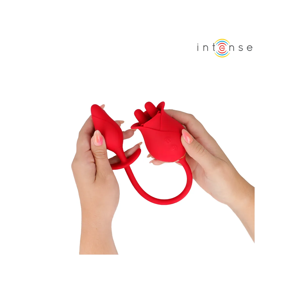 Melanie Doppelter Klitorisstimulator mit Zickzack-Zunge von Intense Fun | Fesselliebe.de