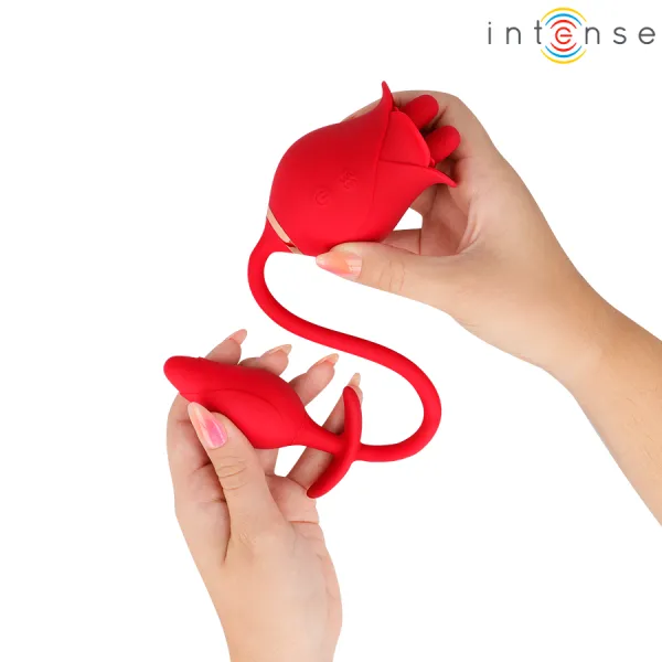 Melanie Doppelter Klitorisstimulator mit Zickzack-Zunge von Intense Fun | Fesselliebe.de