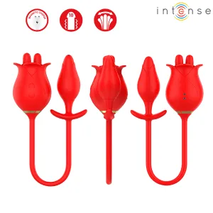 Melanie Doppelter Klitorisstimulator mit Zickzack-Zunge von Intense Fun