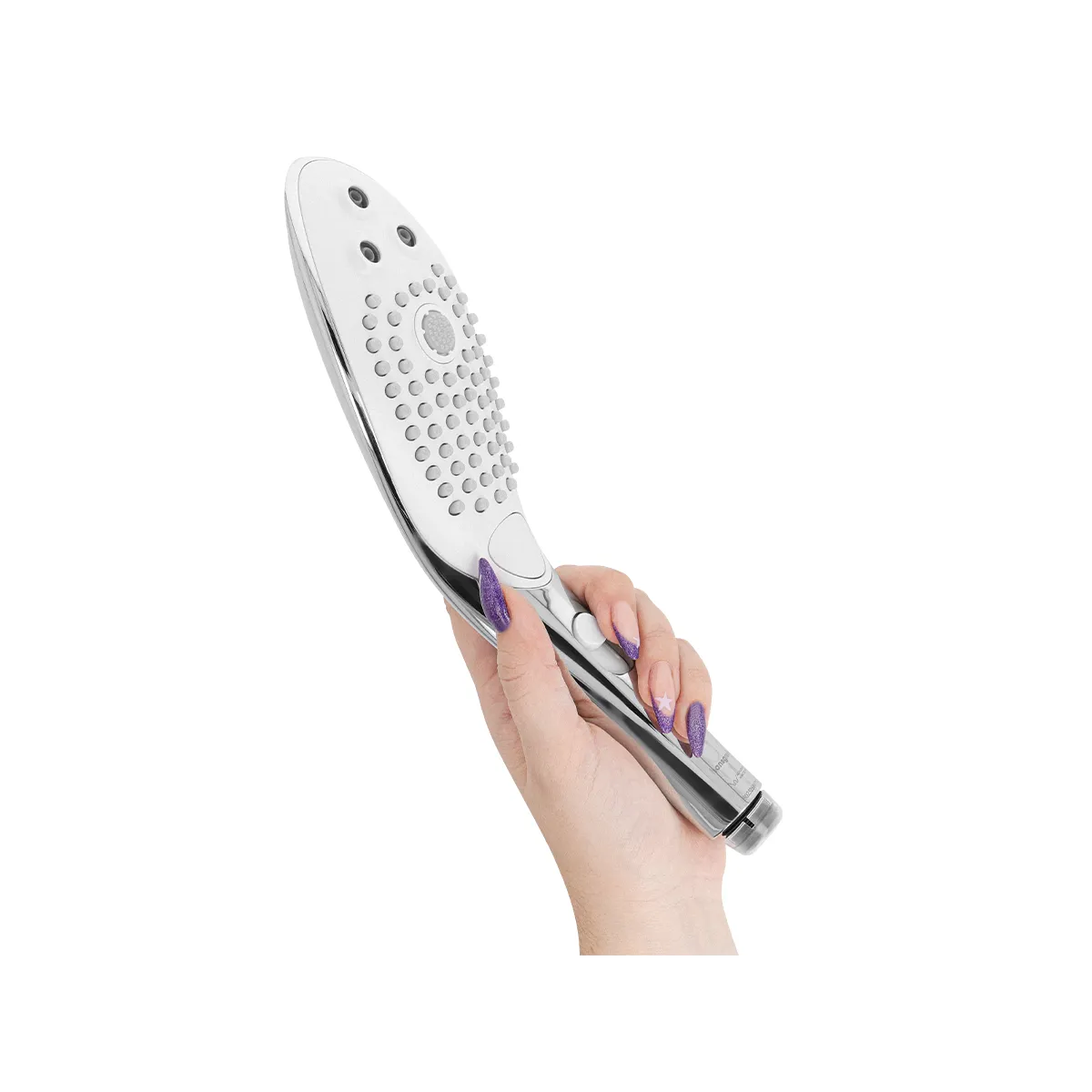 Wave Klitoralstimulierender Duschkopf Chrom von Womanizer | Fesselliebe.de
