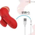 Patty-Stimulator mit 4 Aufsätzen, Saug-, Kletter-, Kitzel- und Leckfunktion von Intense Fun