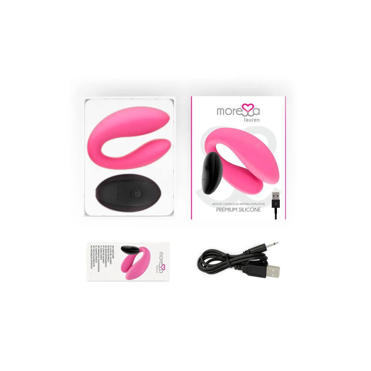 Lauren Stimulator mit Fernbedienung für Paare von Moressa | Fesselliebe.de