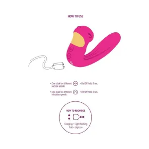 Celestial Love Vibe Stimulator Fuchsia von Xocoon