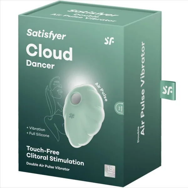 Cloud Dancer Green Air Pulse Vibrator von Satisfyer Air Pulse | Fesselliebe.de