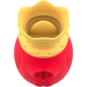 Klitorisstimulator 10 Saug- und Leckmodi - Rot von Intense Fun