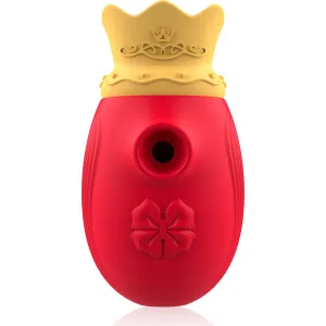 Klitorisstimulator 10 Saug- und Leckmodi - Rot von Intense Fun