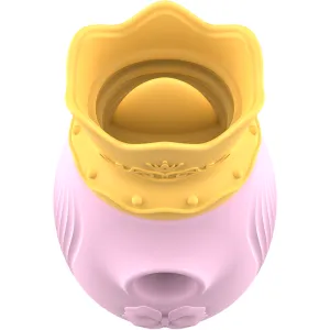 Klitorisstimulator 10 Saug- und Leckmodi - Rosa von Intense Fun