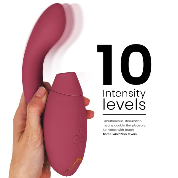 Duo 2 Stimulator Bordeaux von Womanizer | Fesselliebe.de
