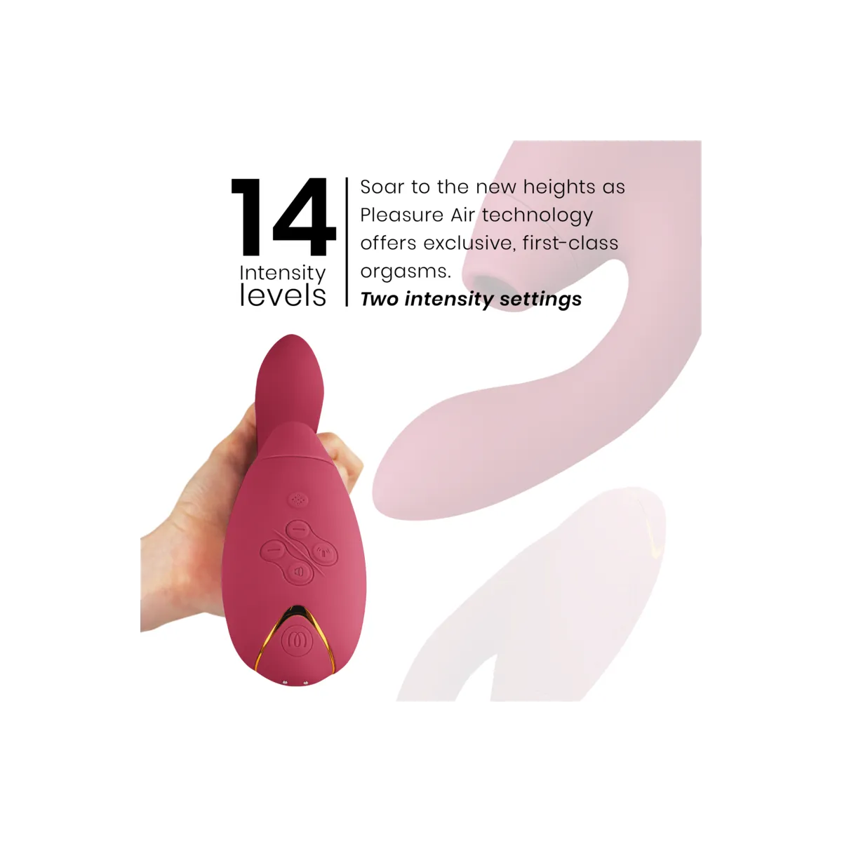 Duo 2 Stimulator Bordeaux von Womanizer | Fesselliebe.de