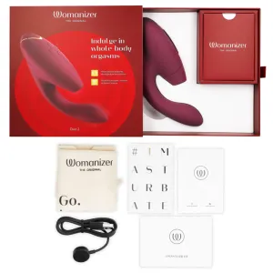 Duo 2 Stimulator Bordeaux von Womanizer