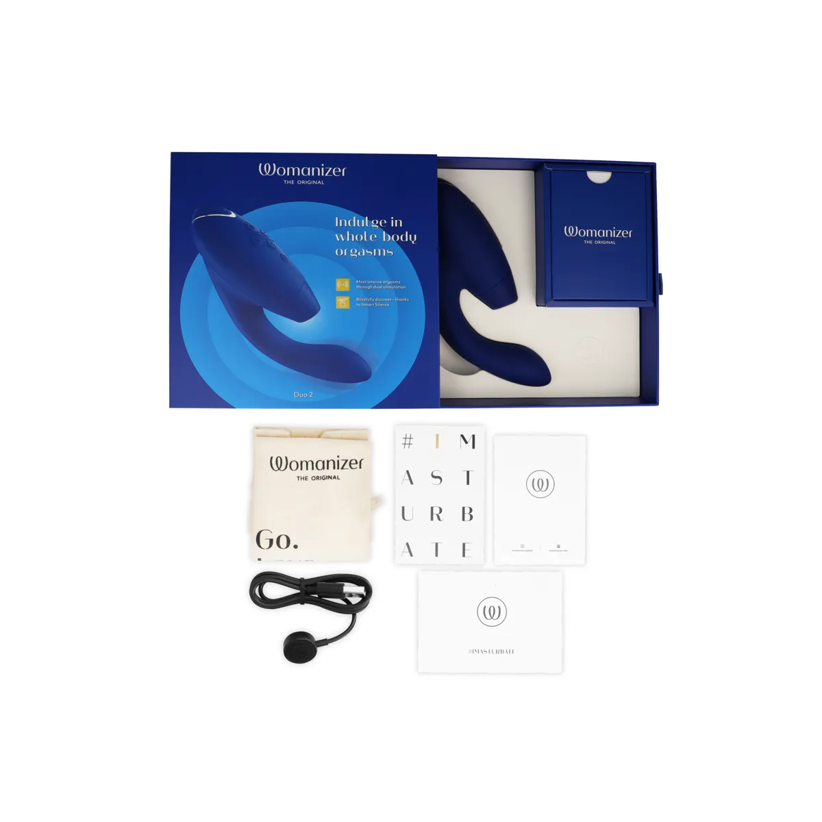 Duo 2 Stimulator Blau von Womanizer | Fesselliebe.de