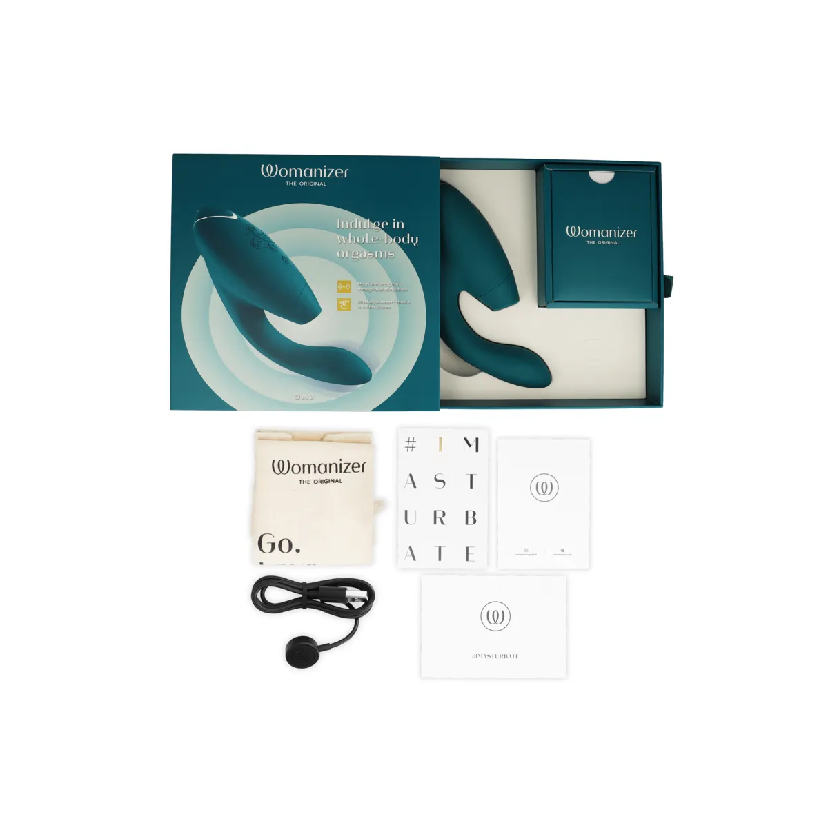 Duo 2 Stimulator Blaues Benzin von Womanizer | Fesselliebe.de