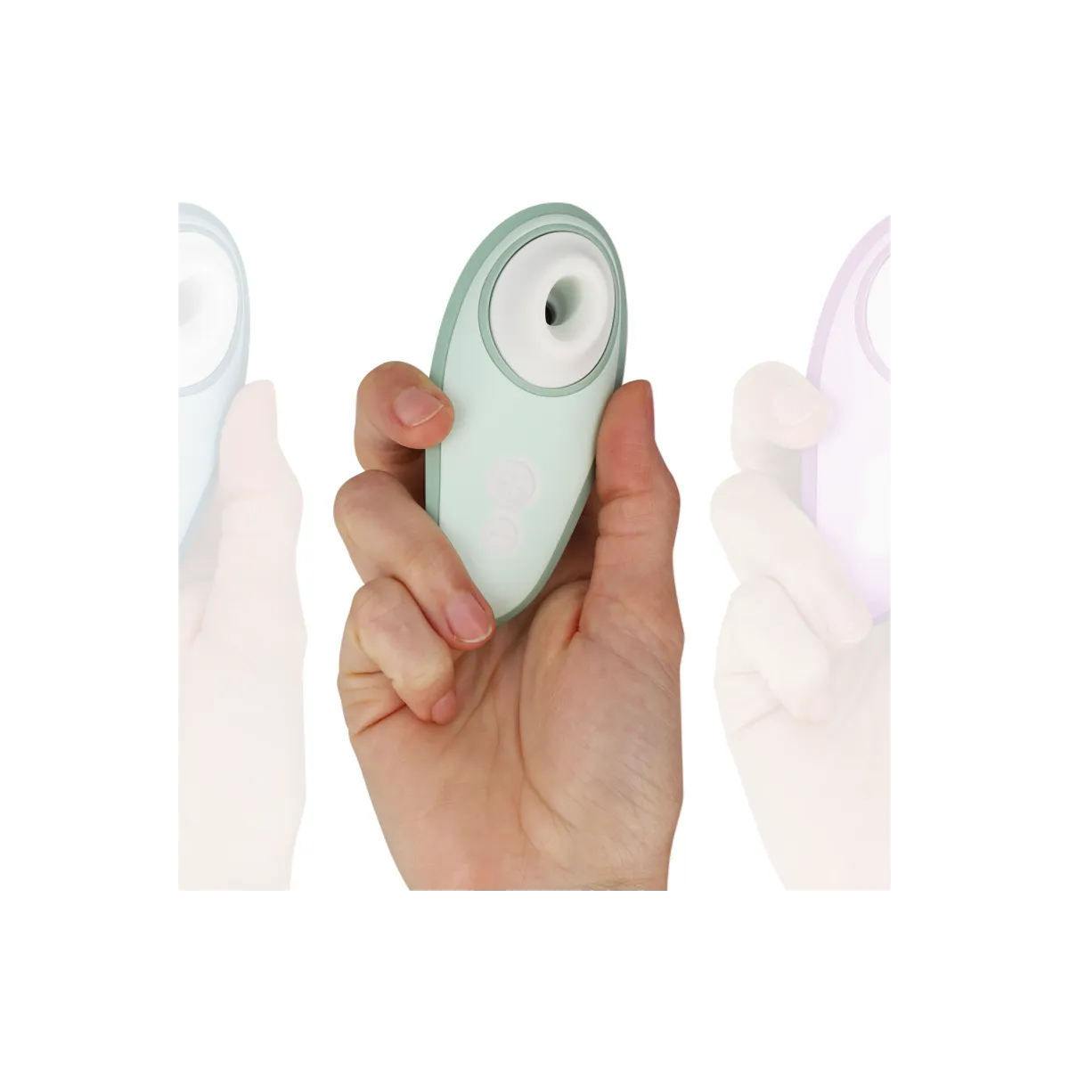 Liberty 2 Klitorisstimulator & Sauggerät Hellgrün von Womanizer | Fesselliebe.de