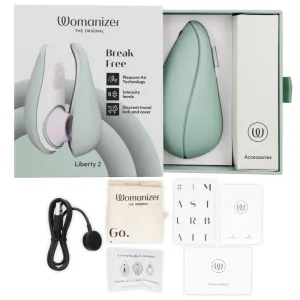 Liberty 2 Klitorisstimulator & Sauggerät Hellgrün von Womanizer
