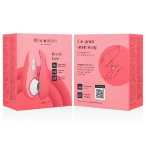 Liberty 2 Klitorisstimulator & Saugrosa von Womanizer