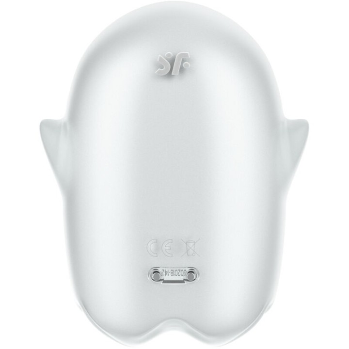 Glowing Ghost Air Pulse & Vibrator Weiss von Satisfyer Air Pulse | Fesselliebe.de
