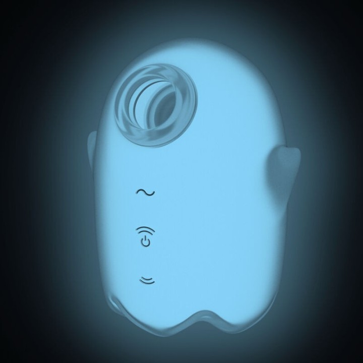 Glowing Ghost Air Pulse & Vibrator Weiss von Satisfyer Air Pulse | Fesselliebe.de