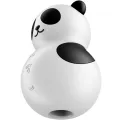 Pocket Panda Stimulator & Vibrator Schwarz Weiss von Satisfyer Air Pulse