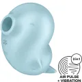 Sassy Seal Stimulator & Vibrator Blau von Satisfyer Air Pulse