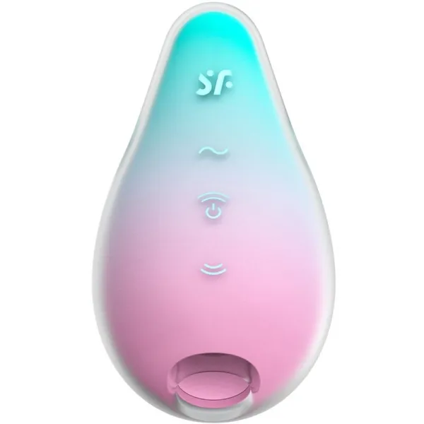 Mermaid Vibes Stimulator & Vibrator Mint und Pink von Satisfyer Air Pulse | Fesselliebe.de