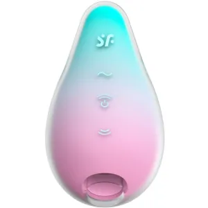 Mermaid Vibes Stimulator & Vibrator Mint und Pink von Satisfyer Air Pulse