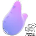 Mermaid Vibes Stimulator & Vibrator Violett und Rosa von Satisfyer Air Pulse
