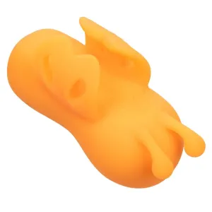 Neon Vibes der Buzzing Vibe Fingerstimulator 10 Vibrationen Orange von Calexotics