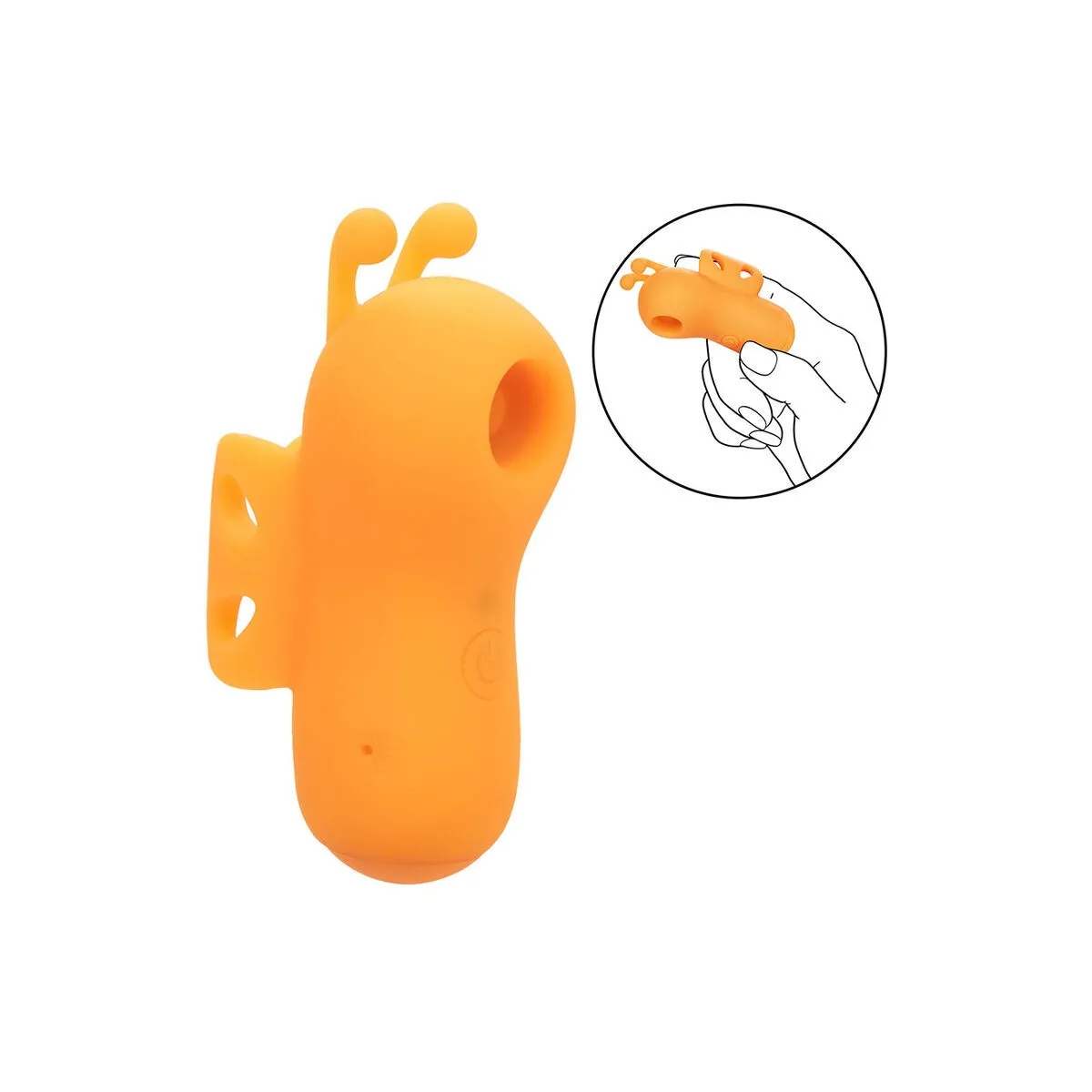 Neon Vibes der Buzzing Vibe Fingerstimulator 10 Vibrationen Orange von Calexotics | Fesselliebe.de