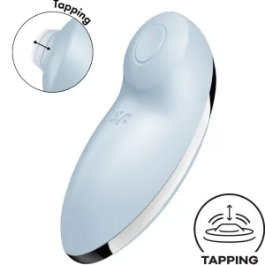 Tap & Climax 2 Vibrator & Stimulator Blau von Satisfyer Vibrator