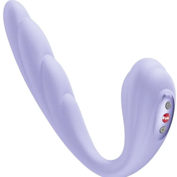 Vivace Einsetzbarer Doppel-Luftpulsvibrator Lila von Fun Factory | Fesselliebe.de