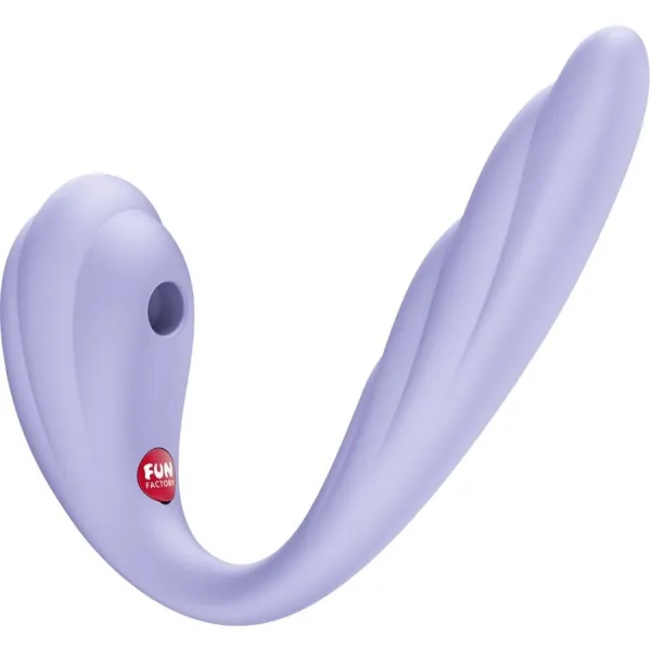 Vivace Einsetzbarer Doppel-Luftpulsvibrator Lila von Fun Factory | Fesselliebe.de