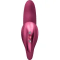 Allegro Einsetzbarer Doppel-Luftpulsvibrator Weinrot von Fun Factory
