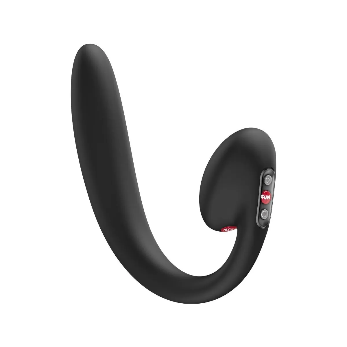 Crescendo Einsetzbarer Doppel-Luftpulsvibrator Schwarz von Fun Factory | Fesselliebe.de